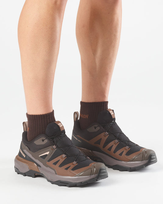Salomon Men's X-Ultra 360 Gore-Tex Black/Dark Gull Gray/Dark Earth L45473300