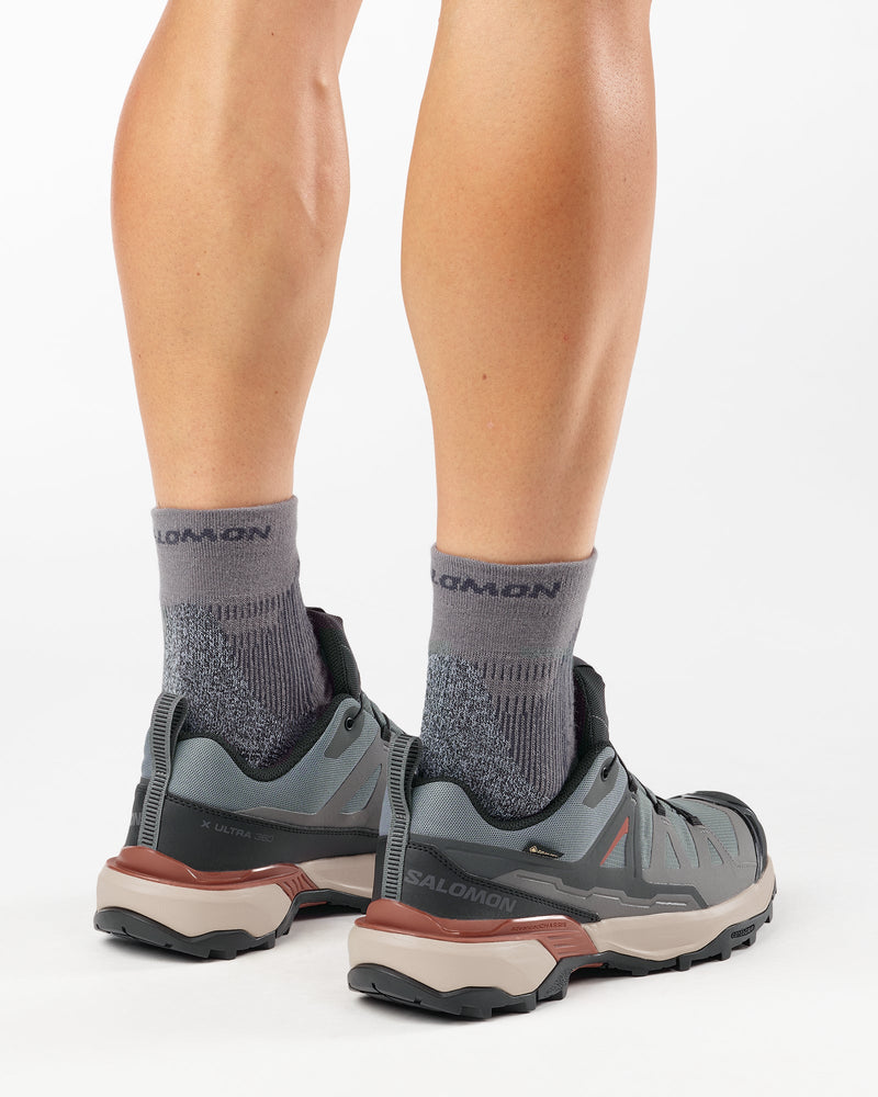 Load image into Gallery viewer, Salomon Men's X Ultra 360 Gore-Tex Shoes Castlerock/Black/Silver Cloud L49226600
