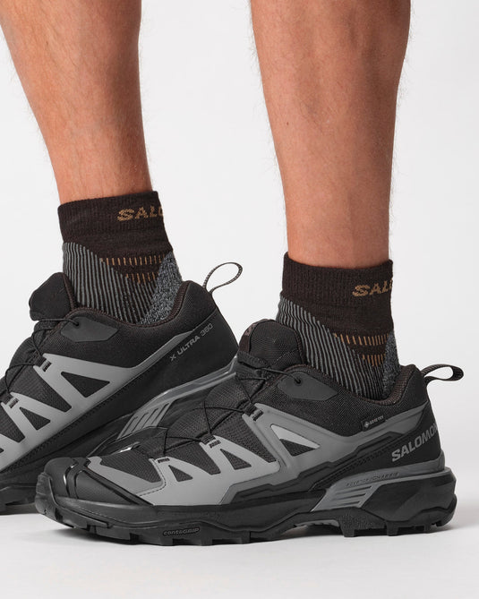 Salomon Men's X Ultra 360 Gore-Tex Shoes Black/Magnet/Quiet Shade L47453200
