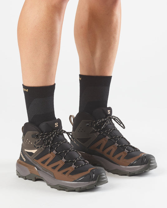 Salomon Men's X-Ultra 360 Mid Gore-Tex Black/Dark Gull Gray/Dark Earth L45473200