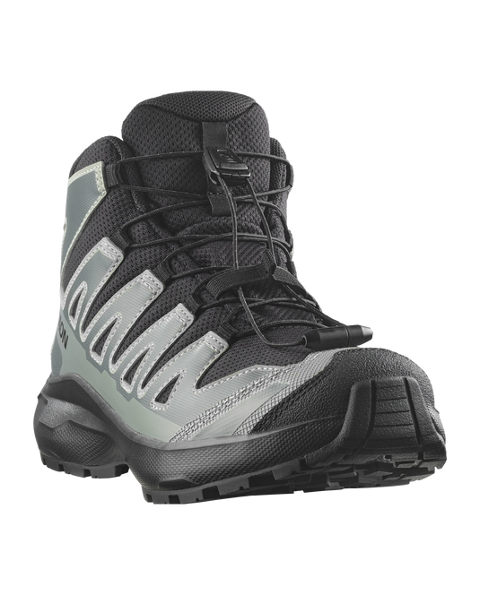 Salomon Kids' XA Pro Mid Waterproof Shoes Black/Sedona Sage/Wrought Iron L4930300008