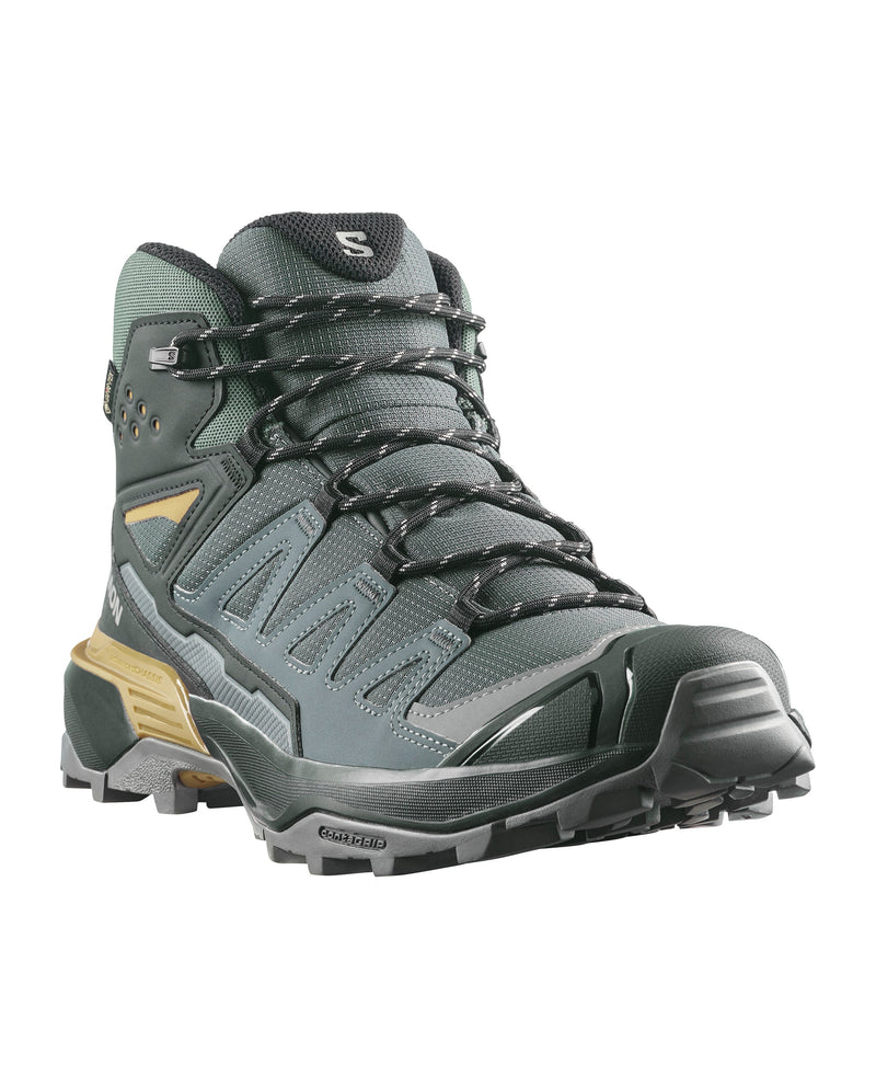 Load image into Gallery viewer, Salomon Men's X Ultra 360 Mid Gore-Tex Shoes Urban Chic/Black/Plantation L49101100
