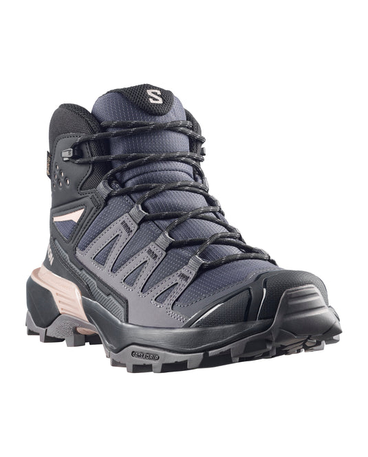 Salomon Women's X Ultra 360 Mid Gore-Tex Shoes Nine Iron/Excalibur/Shadow Gray L49101500