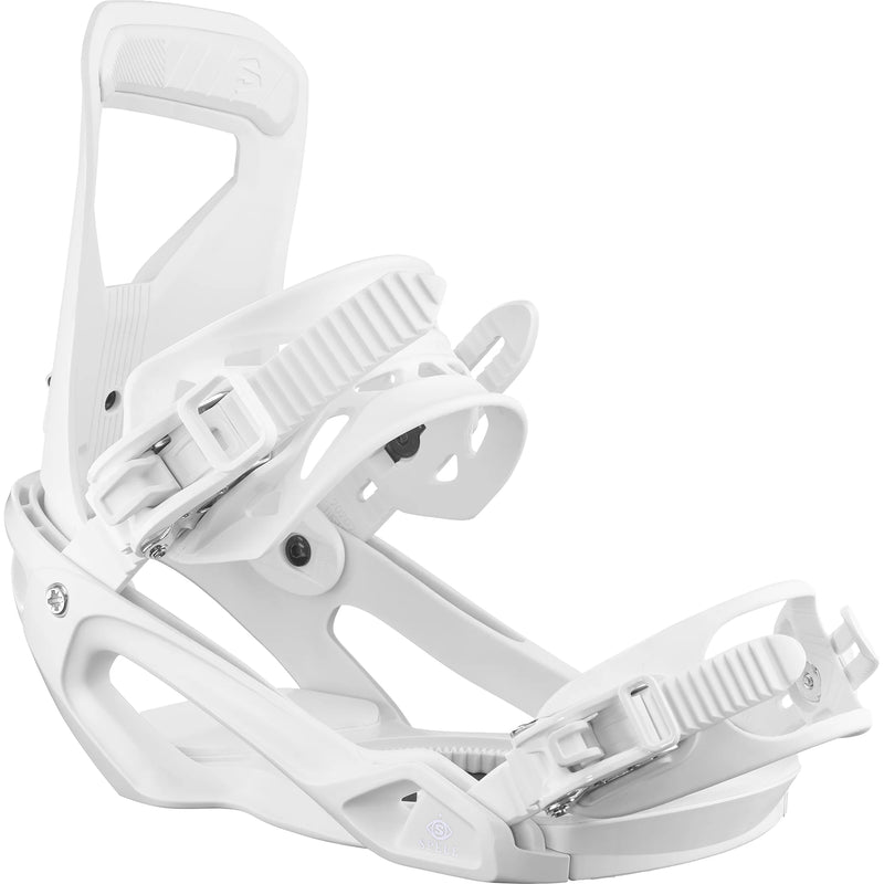 Load image into Gallery viewer, Salomon Women's Spell Snowboard Bindings White L47671500
