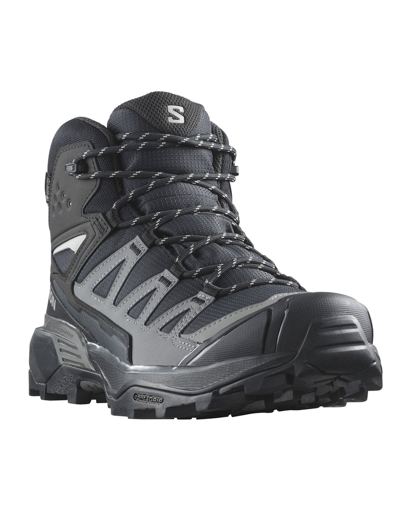 Load image into Gallery viewer, Salomon Men's X Ultra 360 Mid Gore-Tex Shoes Black/Magnet L47447600
