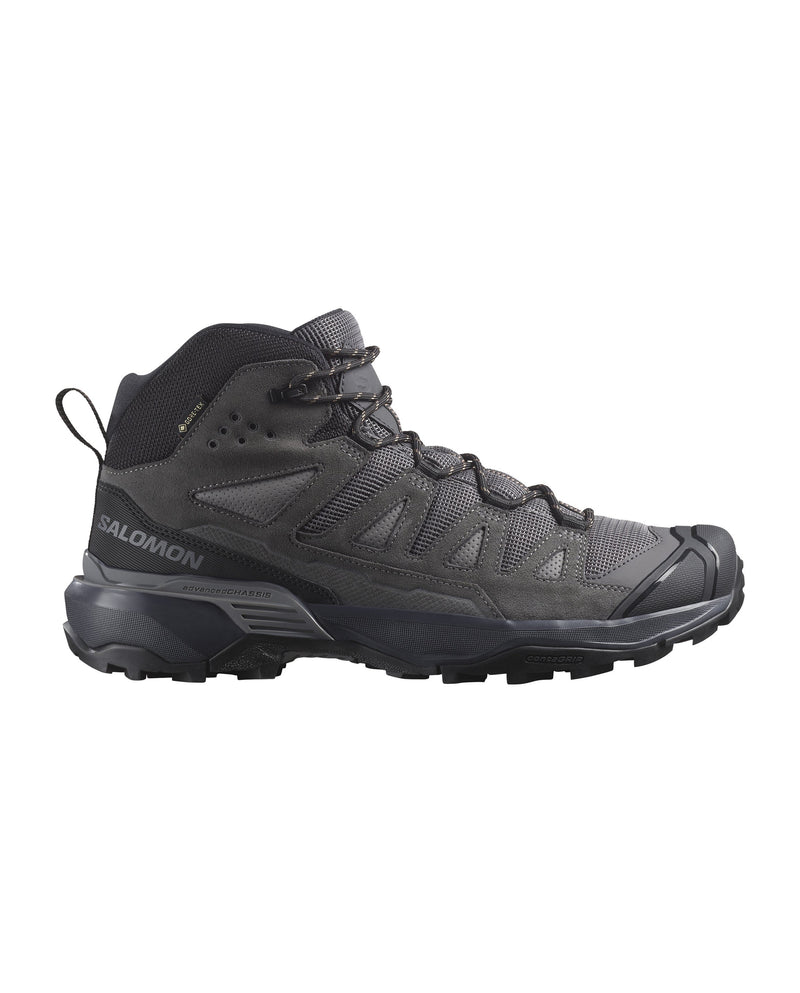 Load image into Gallery viewer, Salomon Men's X-Ultra 360 Leather Mid Gore-Tex Castlerock/Asphalt/Kelp L47570800
