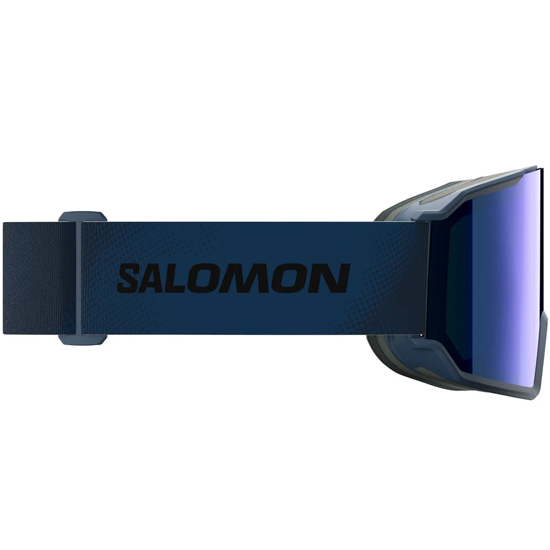 Load image into Gallery viewer, Salomon Unisex S/View 3 Mirror Lens S2 Snow Goggles Dress Blue/Mid Blue L47920800
