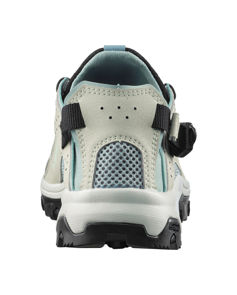 Load image into Gallery viewer, Salomon Women's Techamphibian 5.0 Sandals Green Milieu/Sea Foam/Clearly Aqua L49110700
