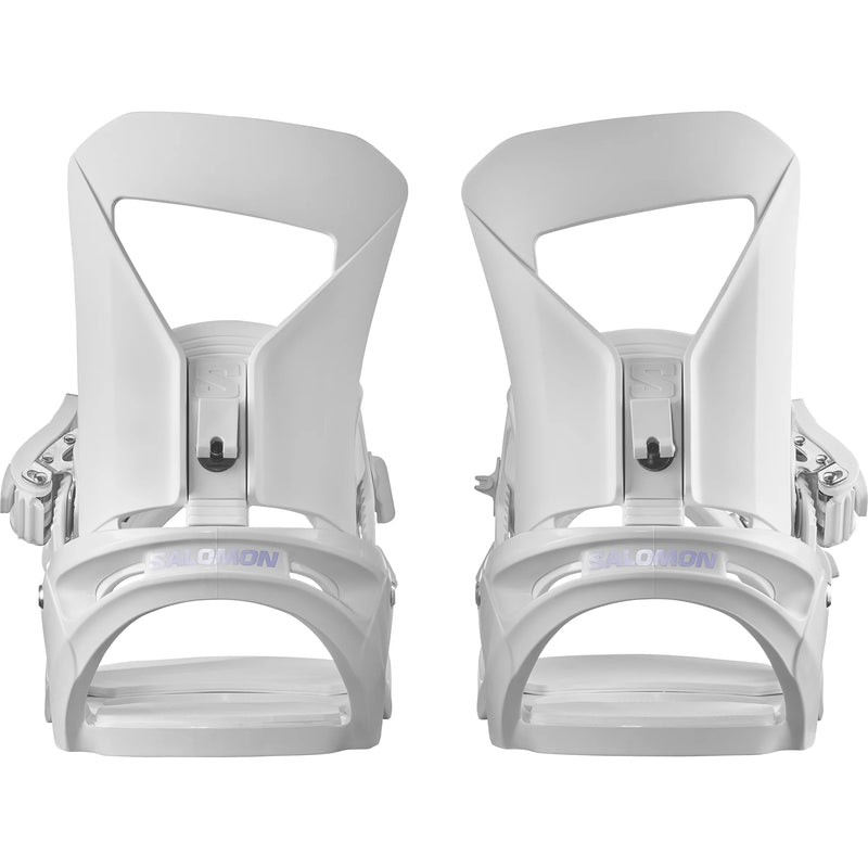 Load image into Gallery viewer, Salomon Women's Spell Snowboard Bindings White L47671500

