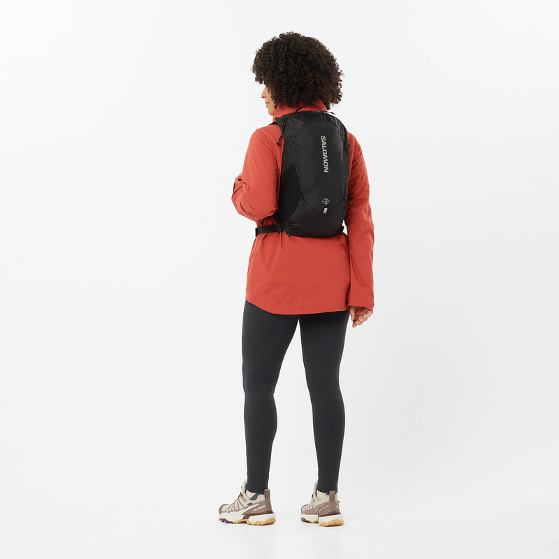 Load image into Gallery viewer, Salomon Unisex Trailblazer 10L Hiking Bag Black Alloy LC2182900
