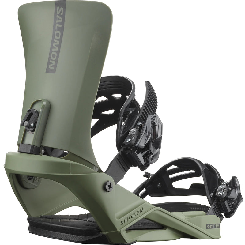 Load image into Gallery viewer, Salomon Unisex Rhythm Snowboard Bindings Lichen Green L47648800
