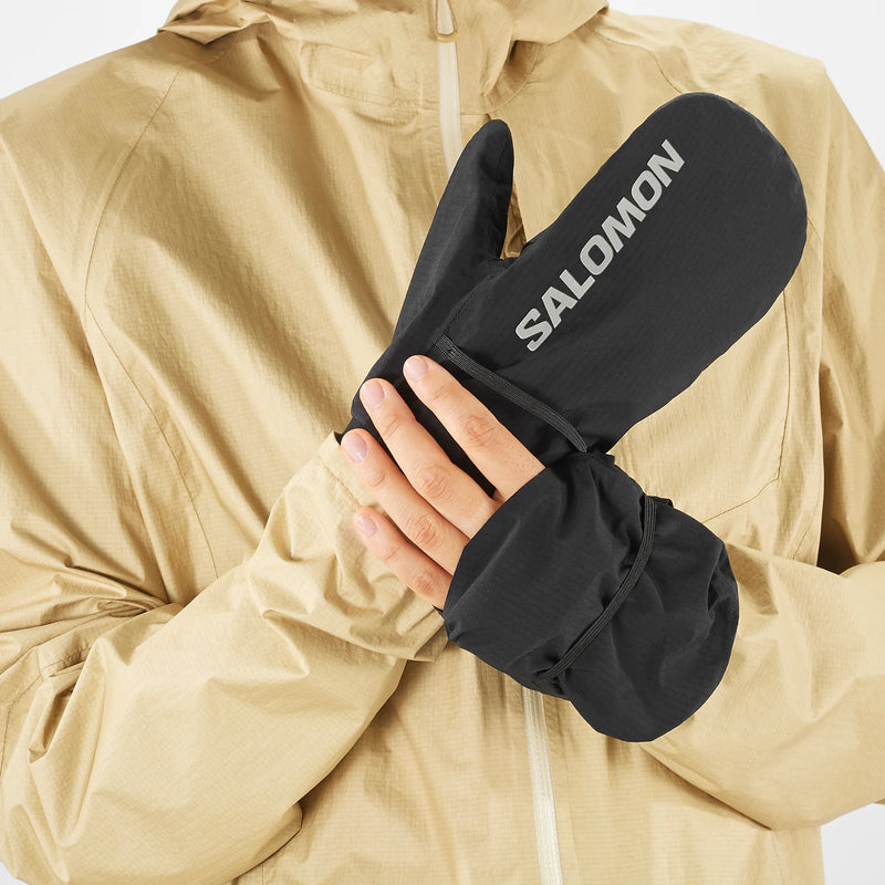 Load image into Gallery viewer, Salomon Unisex Bonatti Waterproof Gloves Deep Black LC2052000
