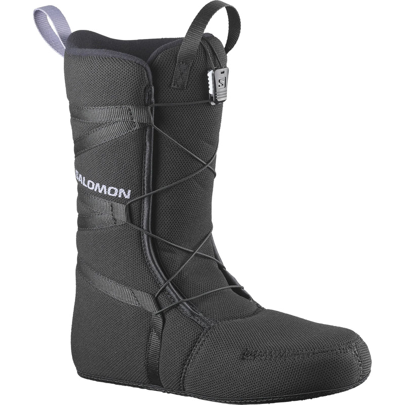 Load image into Gallery viewer, Salomon Women's Scarlet BOA® Snowboard Boots Black/Black/Persian Violet L47543000
