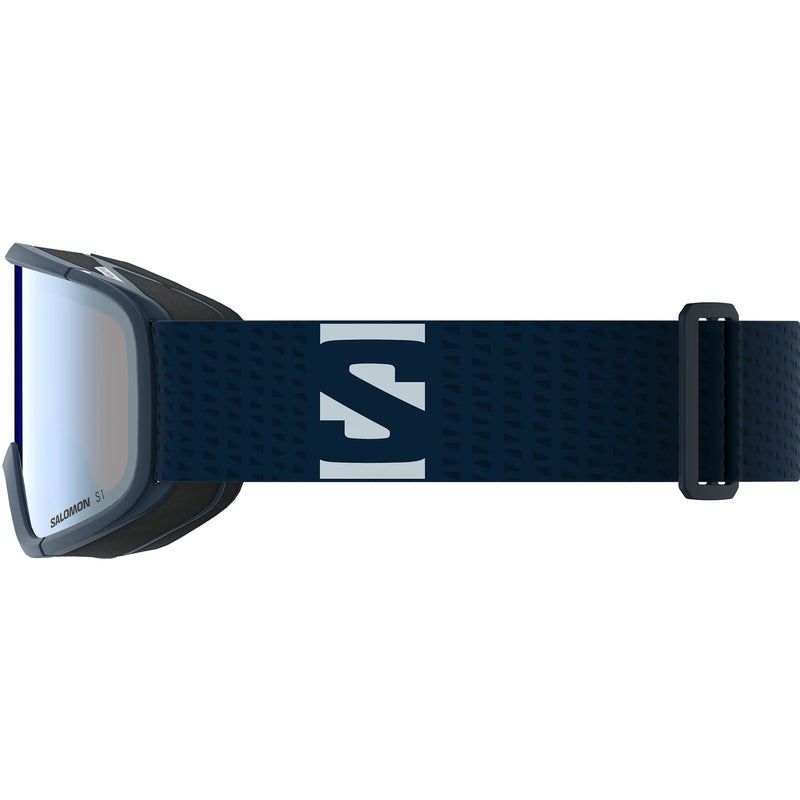 Load image into Gallery viewer, Salomon Unisex Aksium 2.0 S Mirror Lens S1 Snow Goggles Dress Blue/Light BLue L47909500
