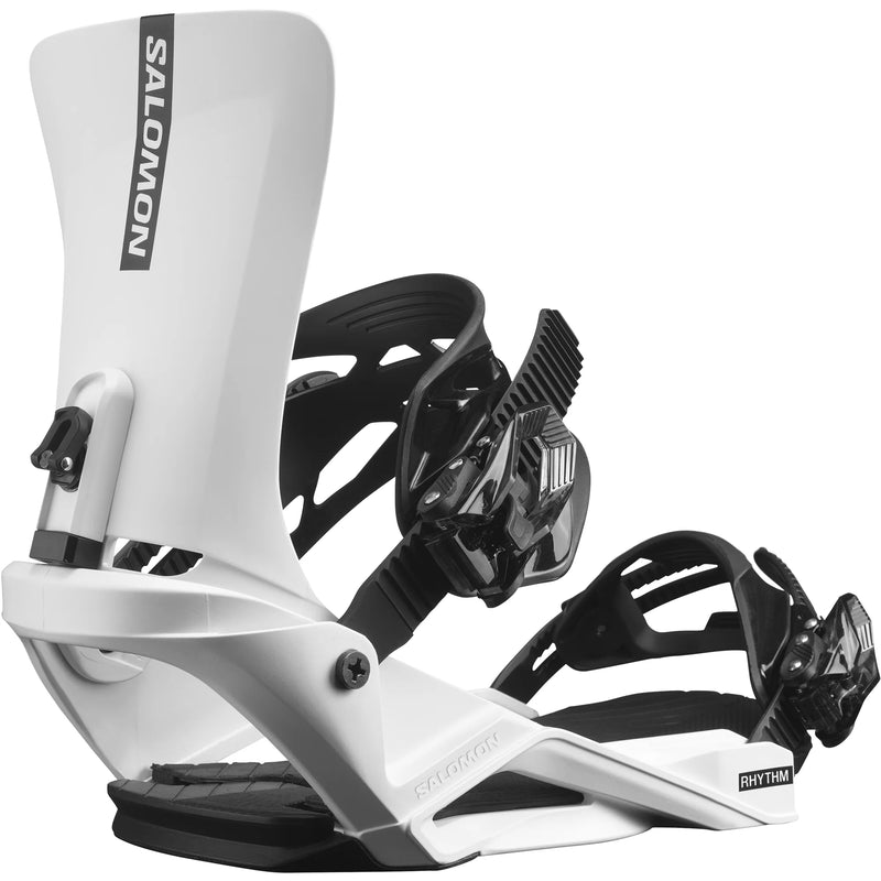 Load image into Gallery viewer, Salomon Unisex Rhythm Snowboard Bindings White L41777500
