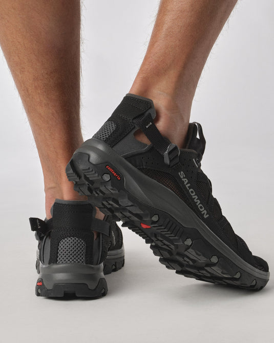 Salomon Men's Techamphibian 5.0 Sandals Black/Magnet/Monument L47115100