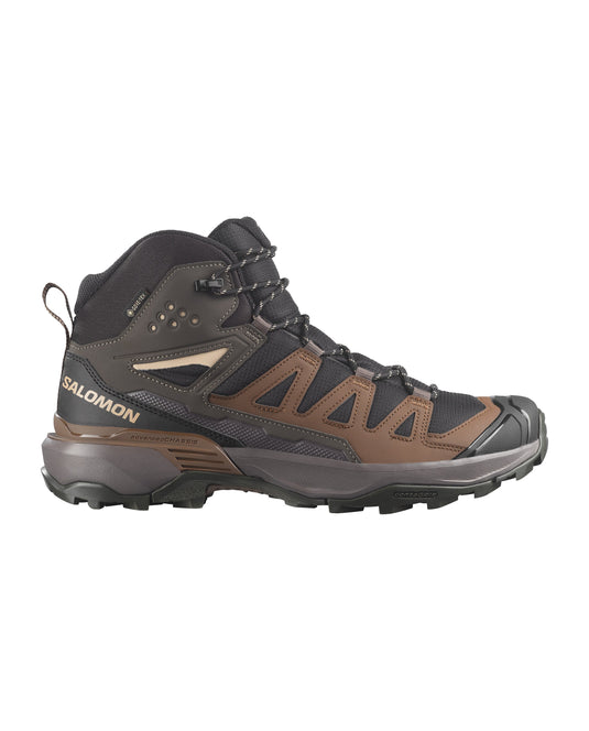 Salomon Men's X-Ultra 360 Mid Gore-Tex Black/Dark Gull Gray/Dark Earth L45473200