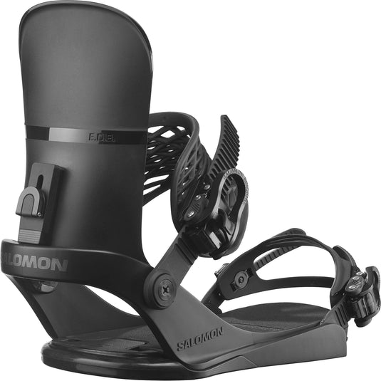 Salomon Unisex EDB Snowboard Bindings Black L47650200