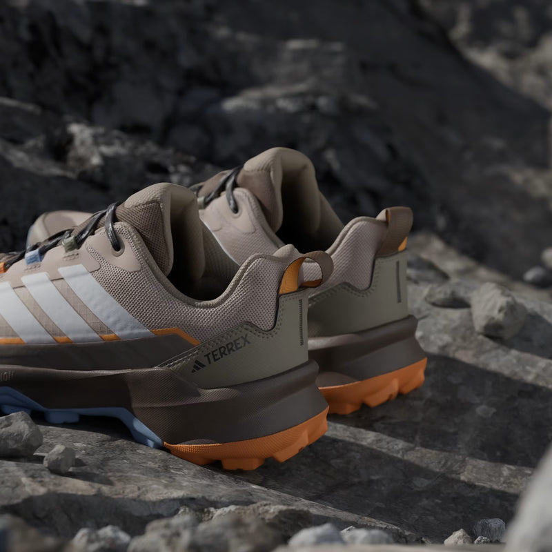 Load image into Gallery viewer, Adidas Terrex Women's Skychaser AX5 GORE-TEX Hiking Shoes Wonder Taupe/Off White/Glow Blue HP7169
