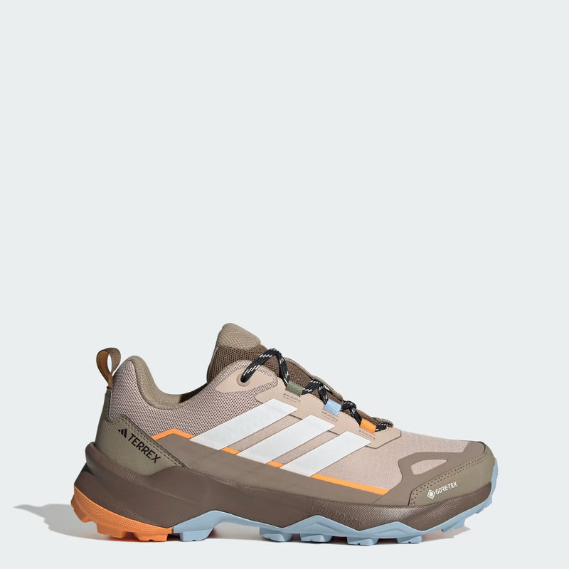 Load image into Gallery viewer, Adidas Terrex Women's Skychaser AX5 GORE-TEX Hiking Shoes Wonder Taupe/Off White/Glow Blue HP7169
