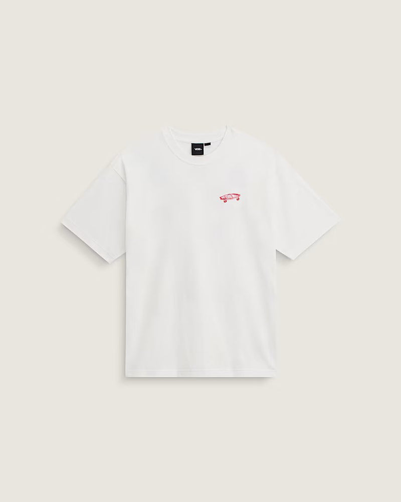 Load image into Gallery viewer, Vans Men's Premium Full Deck T-Shirt Egret White VN000T6VC9F
