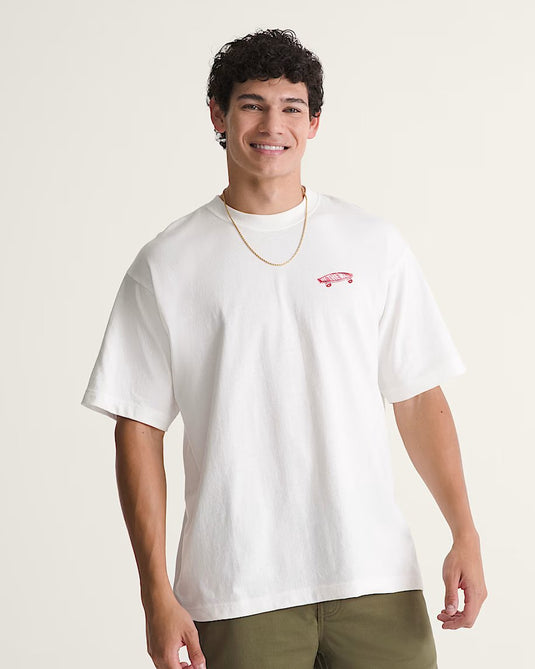 Vans Men's Premium Full Deck T-Shirt Egret White VN000T6VC9F