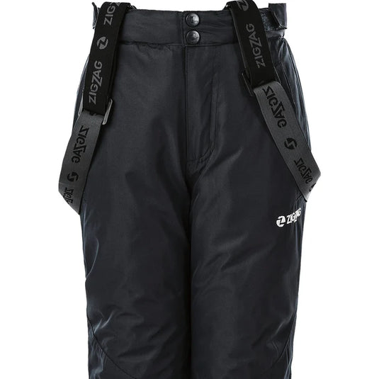 Zig Zag Kid's Provo Ski Pants (6-14 Years) W-PRO 10000 Black Z163076-1001