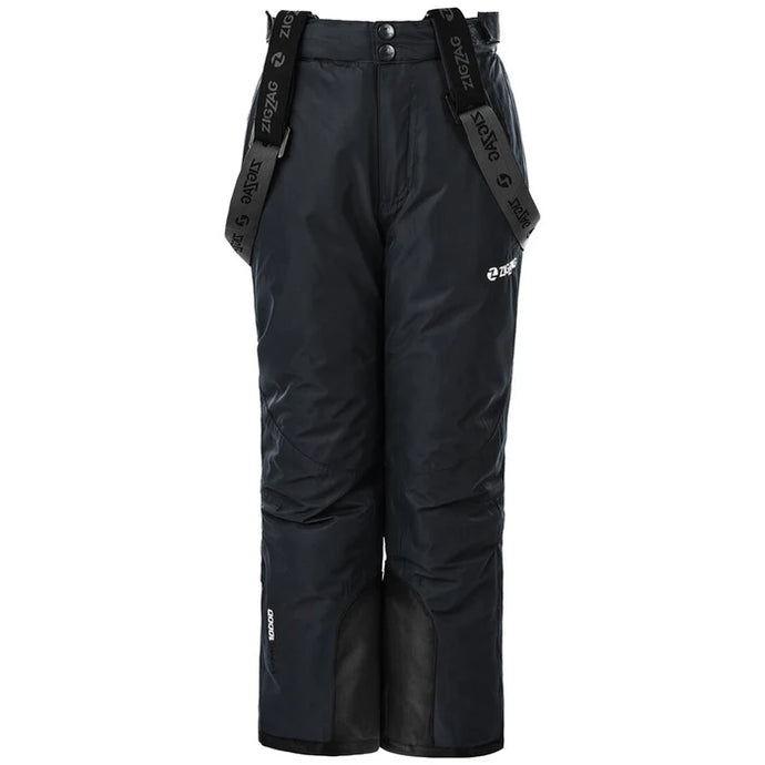 Zig Zag Kid's Provo Ski Pants (6-14 Years) W-PRO 10000 Black Z163076-1001