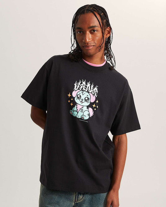 Vans Men's Puppy Loose T-Shirt Black VN000W00BLK