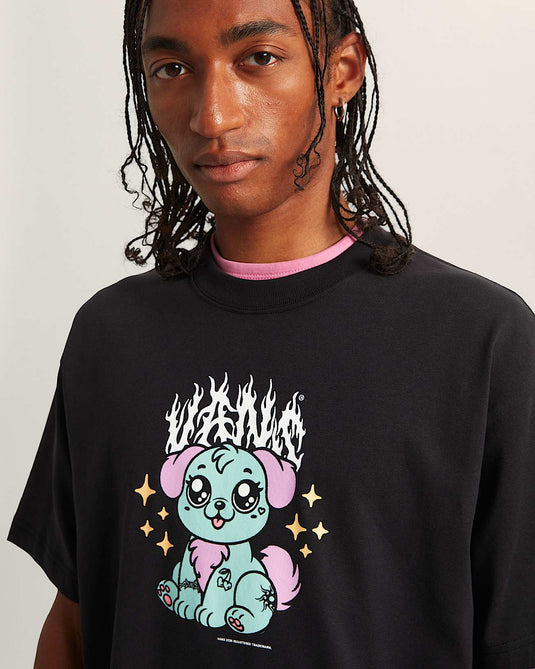 Vans Men's Puppy Loose T-Shirt Black VN000W00BLK