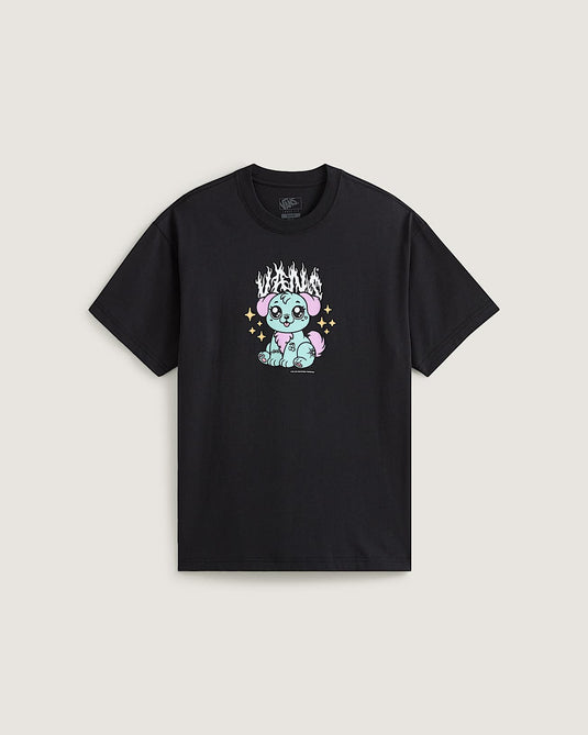 Vans Men's Puppy Loose T-Shirt Black VN000W00BLK