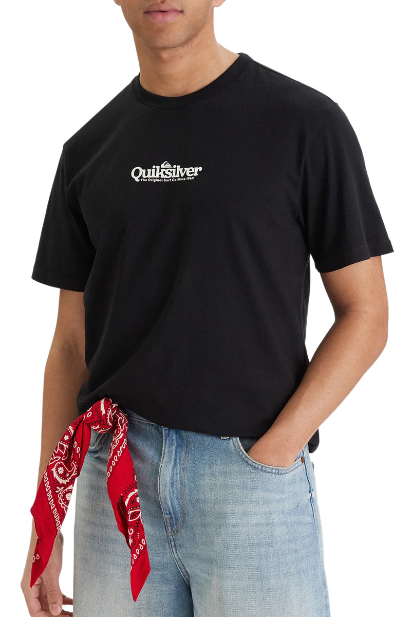 Load image into Gallery viewer, Quiksilver Men's Fineline T-Shirt Black EQYZT08174-KVJ0
