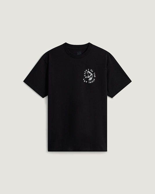 Vans Men's Queens of the Stone Age Ouroboros T-Shirt Black VN00134WBLK