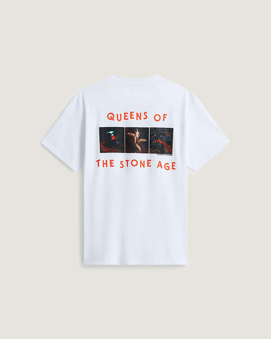 Vans Men's Queens of the Stone Age T-Shirt White VN00134XWHT