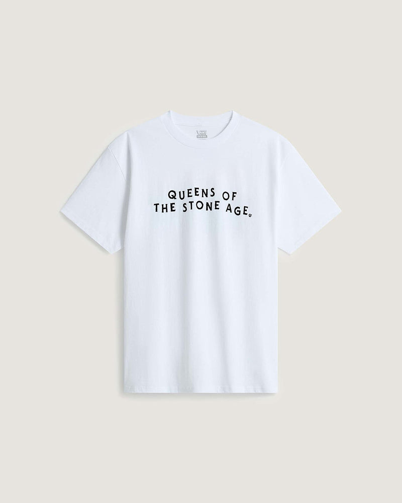 Load image into Gallery viewer, Vans Men's Queens of the Stone Age T-Shirt White VN00134XWHT
