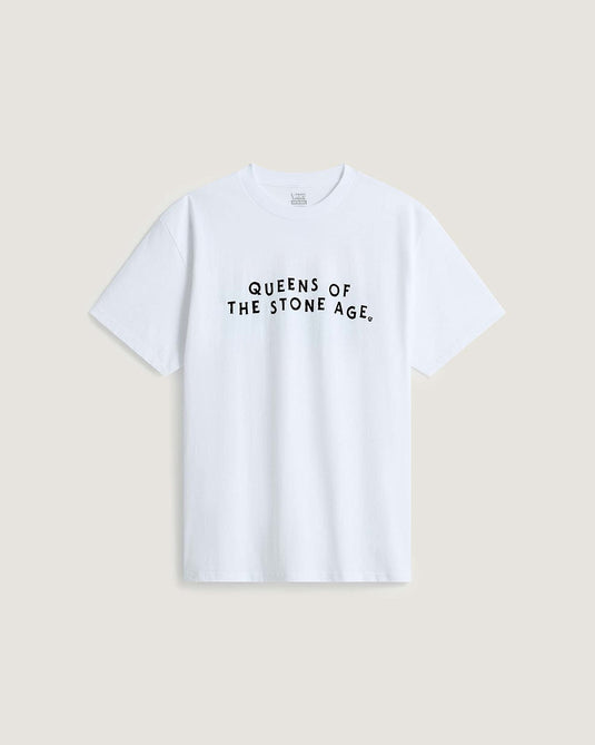 Vans Men's Queens of the Stone Age T-Shirt White VN00134XWHT