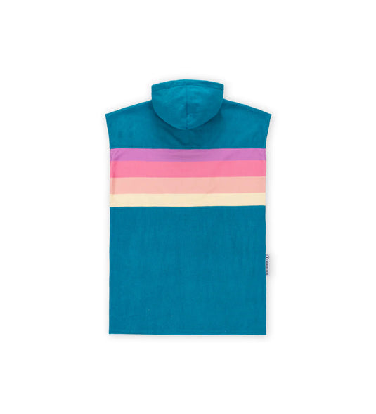 We Ride Local Unisex Rays Poncho Beach Towel Blue PRB_SS26