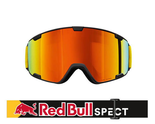 Red Bull Unisex Spect Park Black Snow Goggles Orange/Red Mirror PARK-20RE2