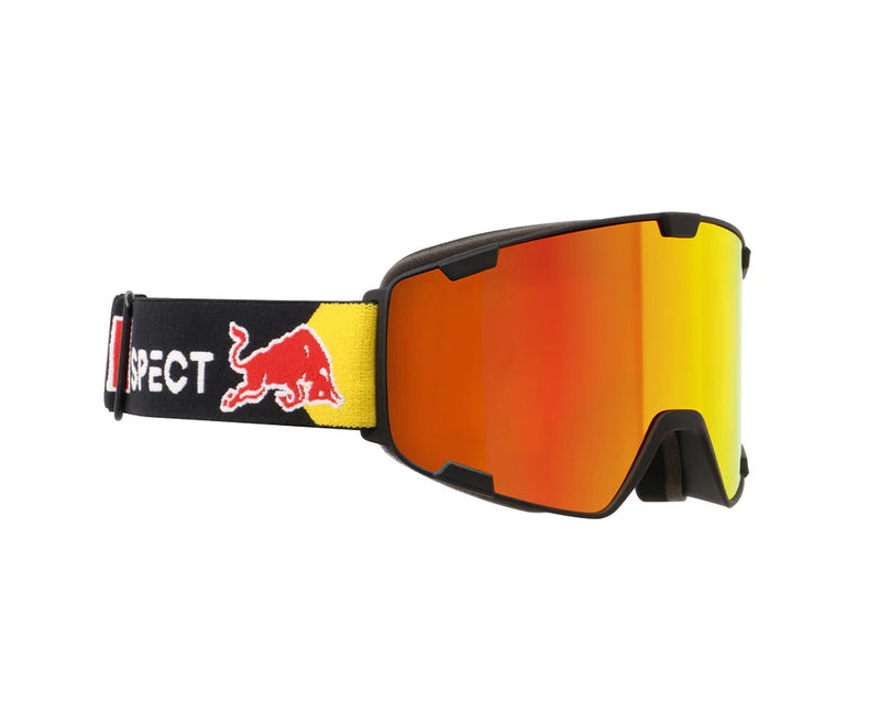 Load image into Gallery viewer, Red Bull Unisex Spect Park Black Snow Goggles Orange/Red Mirror PARK-20RE2
