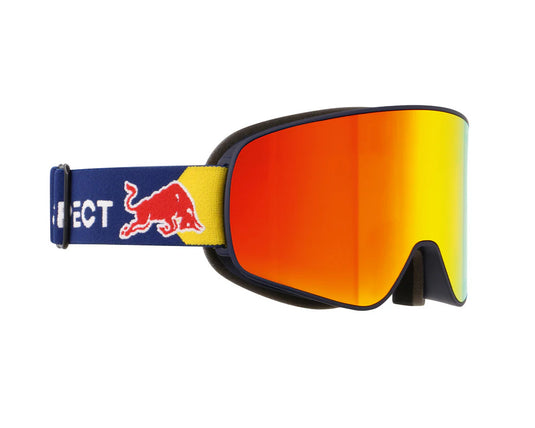 Red Bull Unisex Spect Rush Blue Snow Goggles Orange/Red Mirror RUSH-14RE2