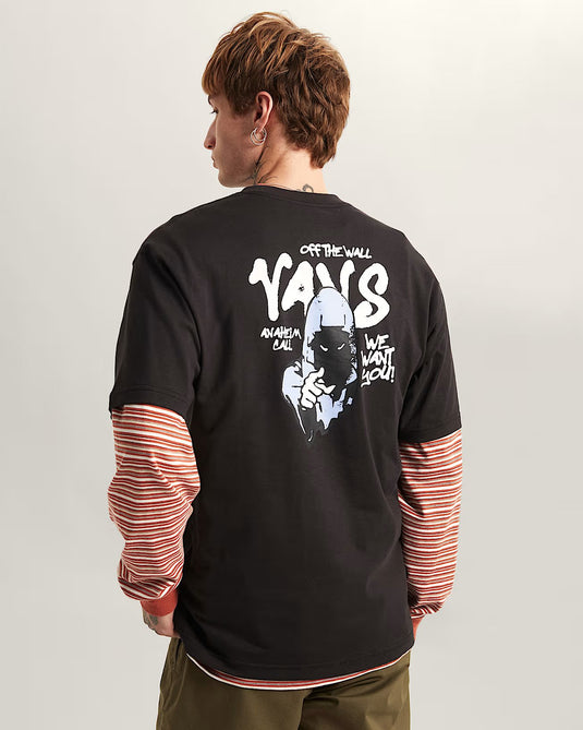 Vans Men's Reaper Sam Loose T-Shirt Black VN000VXDBLK