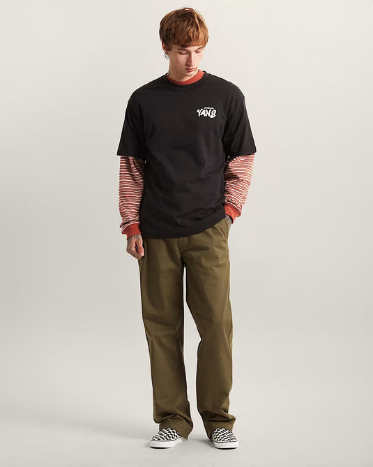 Vans Men's Reaper Sam Loose T-Shirt Black VN000VXDBLK