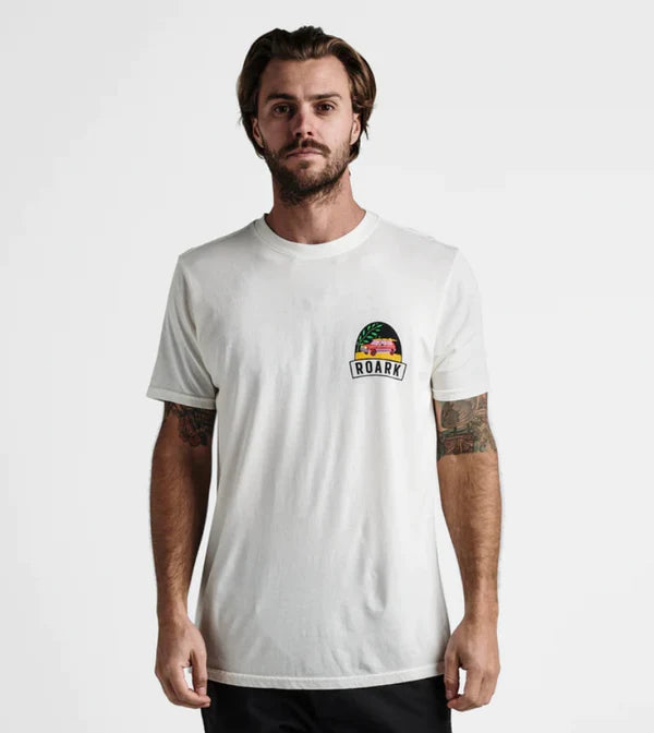 Load image into Gallery viewer, Roark Men&#39;s Expeditions Of The Obsessed Premium T-Shirt Off White RT1230
