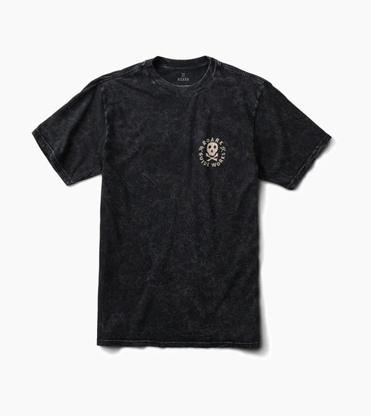 Roark Men's Guideworks Skull Premium T-Shirt Black RT1239