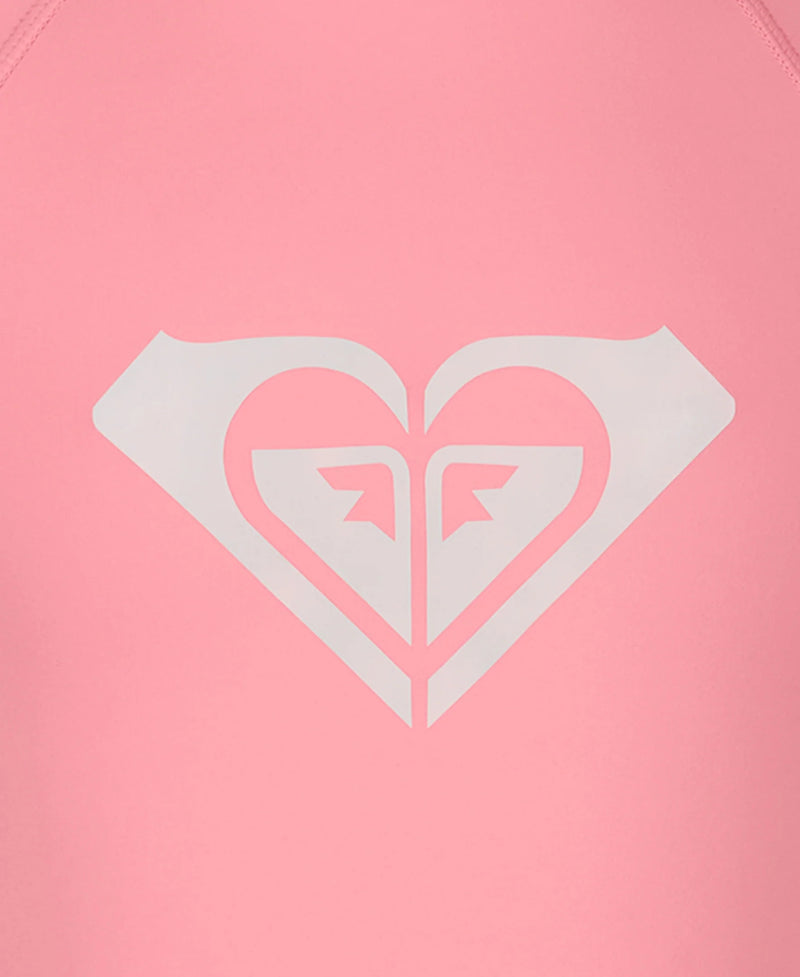 Load image into Gallery viewer, Roxy Kid's (2-7) Whole Hearted LS Rashguard Pink ERLWR03362-MLW0
