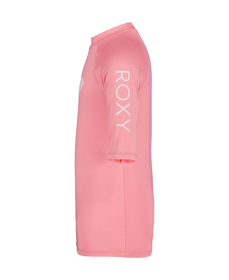 Load image into Gallery viewer, Roxy Kid's (2-7) Whole Hearted SS Rashguard Pink ERLWR03363-MLW0
