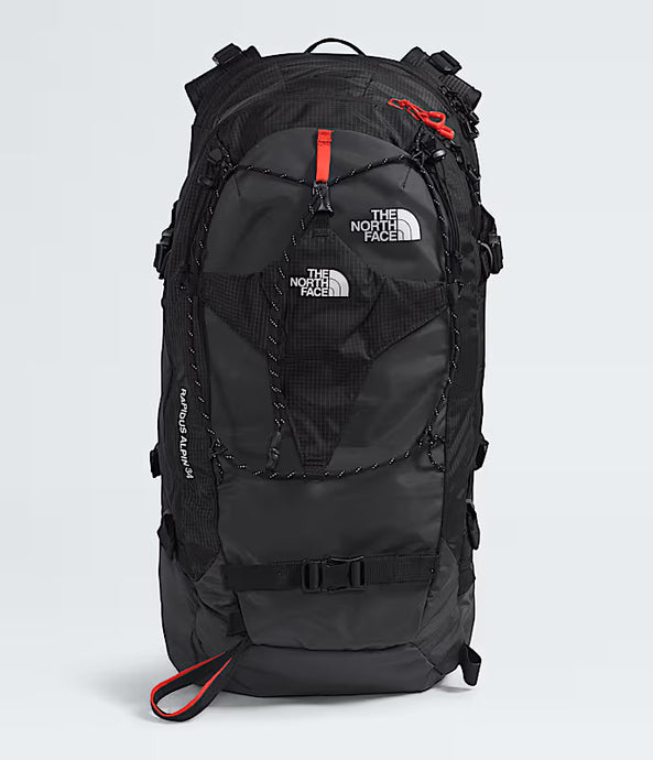 The North Face Unisex Rapidus Alpin 34L Backpack Asphalt Grey/TNF Black NF0A88T1MN8