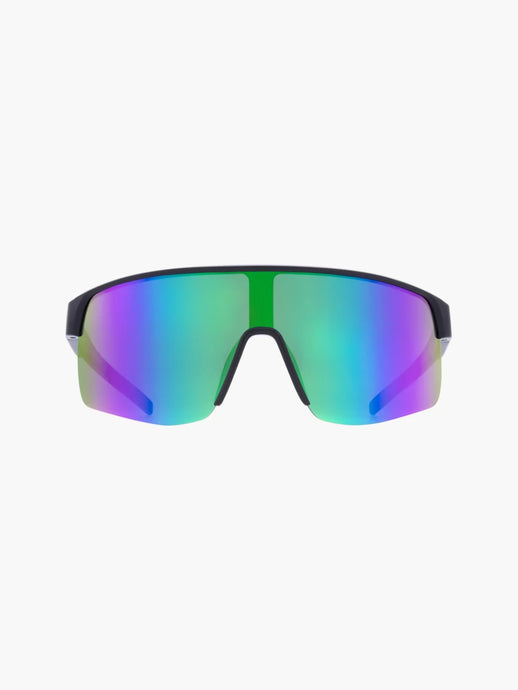 Red Bull Unisex Spect Dakota Sunglasses Black/Green DAKOTA-008