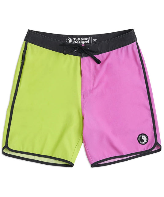 T&C Men's Scallop 18,5" Boardshorts Swimwear Multico TM4BO-0299
