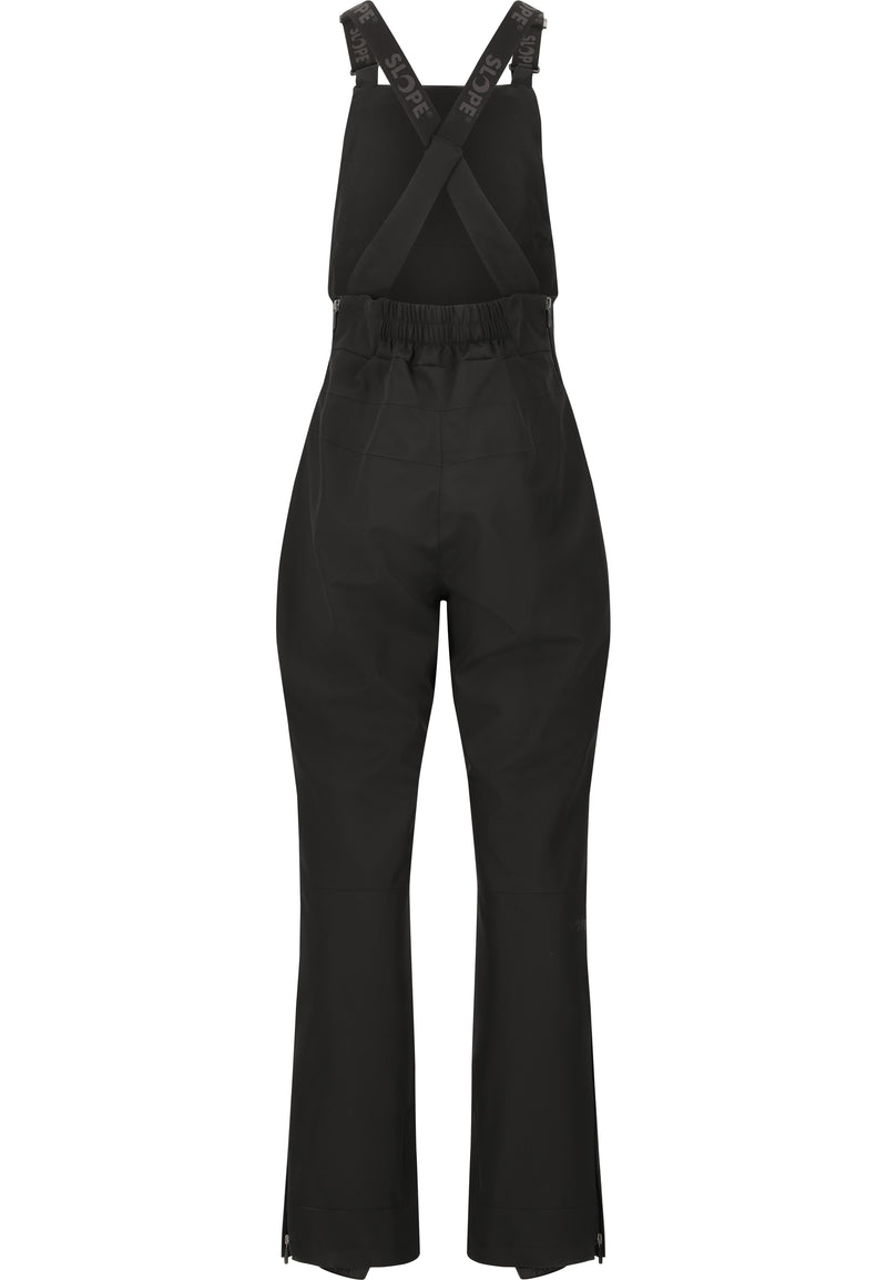 Load image into Gallery viewer, Slope Women&#39;s Kenwood Bib Snow Pants W-Pro 15000 Black SL243299-1001
